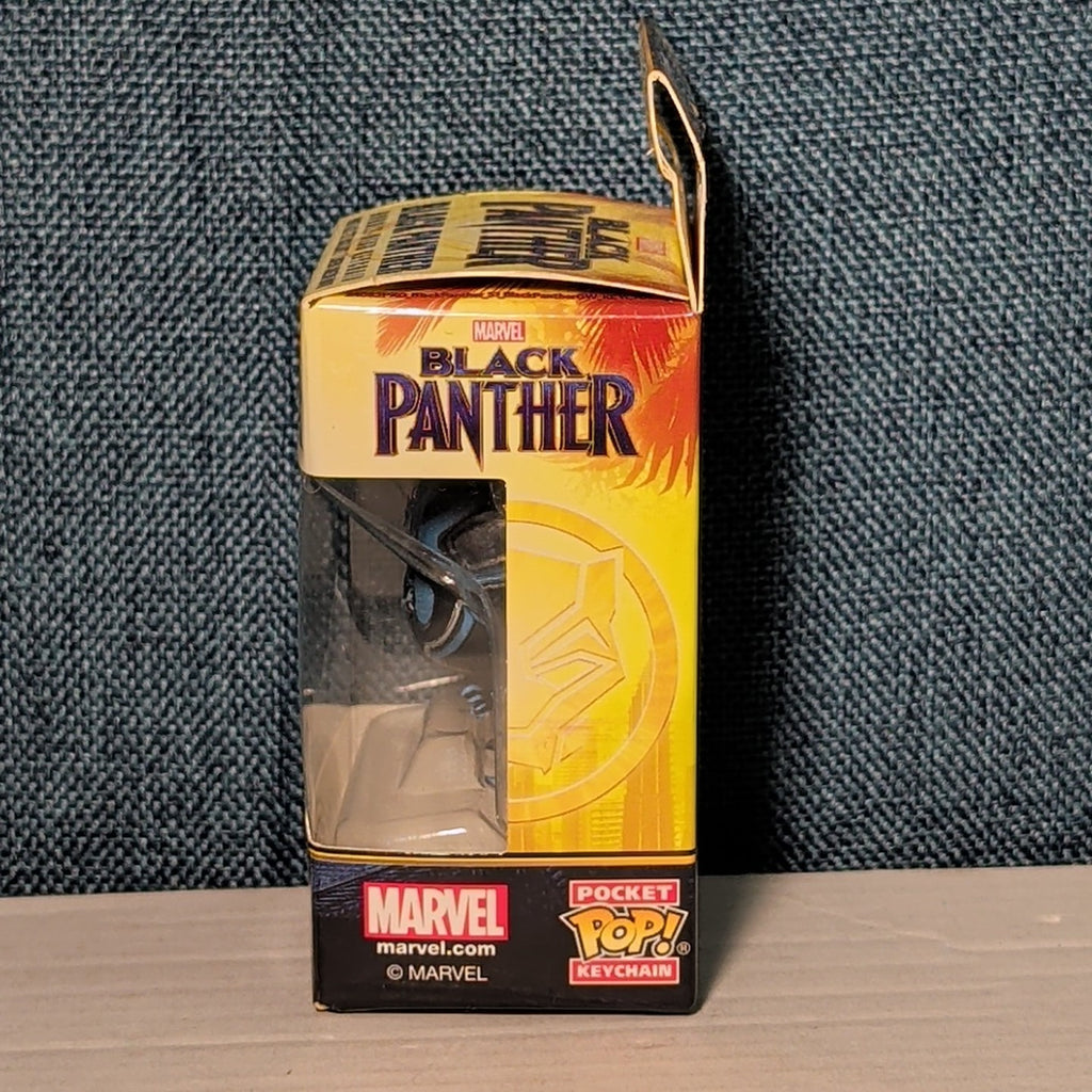 Funko Pocket POP Keychain Marvel Black Panther Glow in the Dark GITD Bobble Head