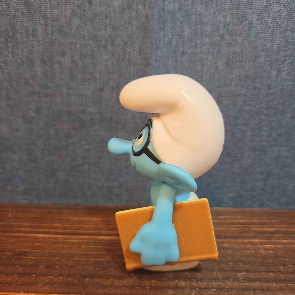 Peyo BKC Brainy Smurf PVC Figure 2024 Nostalgic Cartoon Toy