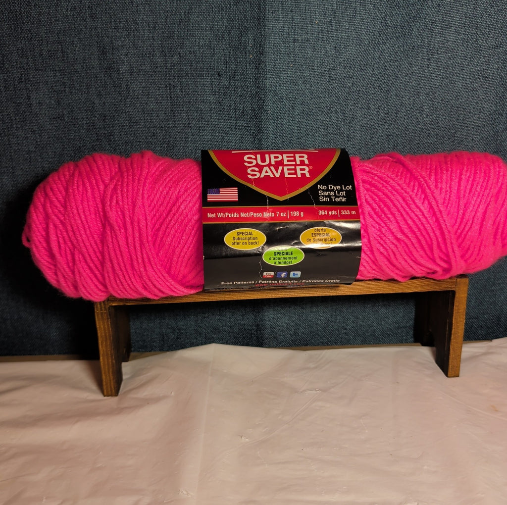 Red Heart Super Saver Pretty N Pink Yarn 7oz Acrylic Worsted