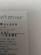 2000 Topps Gallery - Students of the Game Mark Mulder #135