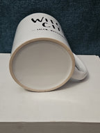 Witch City Salem Massachusetts Coffee Mug | Artistic Souvenir Tea Cup | White
