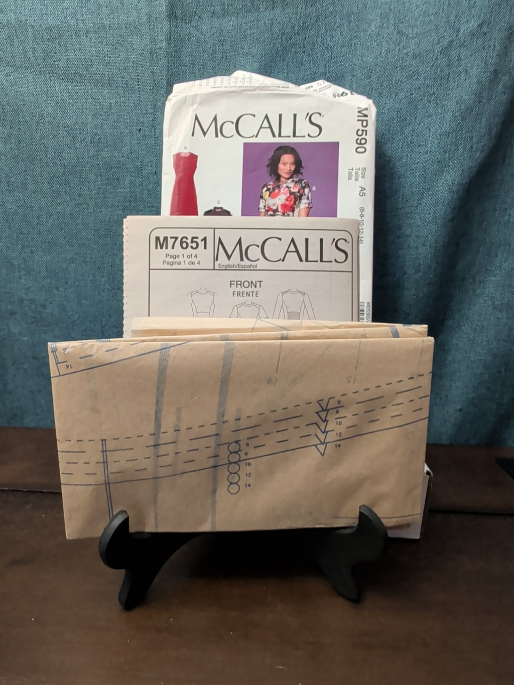 UNCUT McCall's M7651 (MP590) Pattern | Fit & Flare Dress Princess Seam Size 6-14
