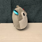 Ty Squish-a-Boos Slush Husky Dog Plush Blue Glitter Eyes Squishy Beanie with Tag