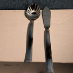 Hampton Silversmiths PORTFOLIO Sugar Spoon & Butter Knife Set | Glossy 208