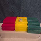 Vintage Discovery Toys Timber Wooden Block Stacking Game