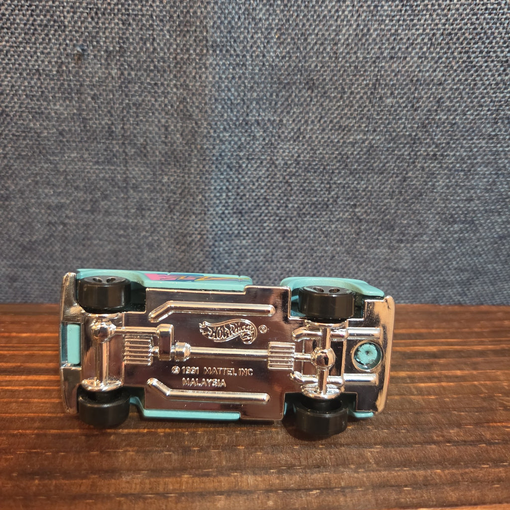 Hot Wheels Flashsider 1956 Chevy Teal Diecast 90s