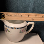 Vintage Noritake Sheridan Creamer Pitcher Art Deco Floral 1920s Gold Japan 3"