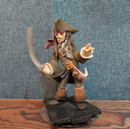 Disney Infinity 1.0 Pirates Jack Sparrow Barbossa Figures Loose