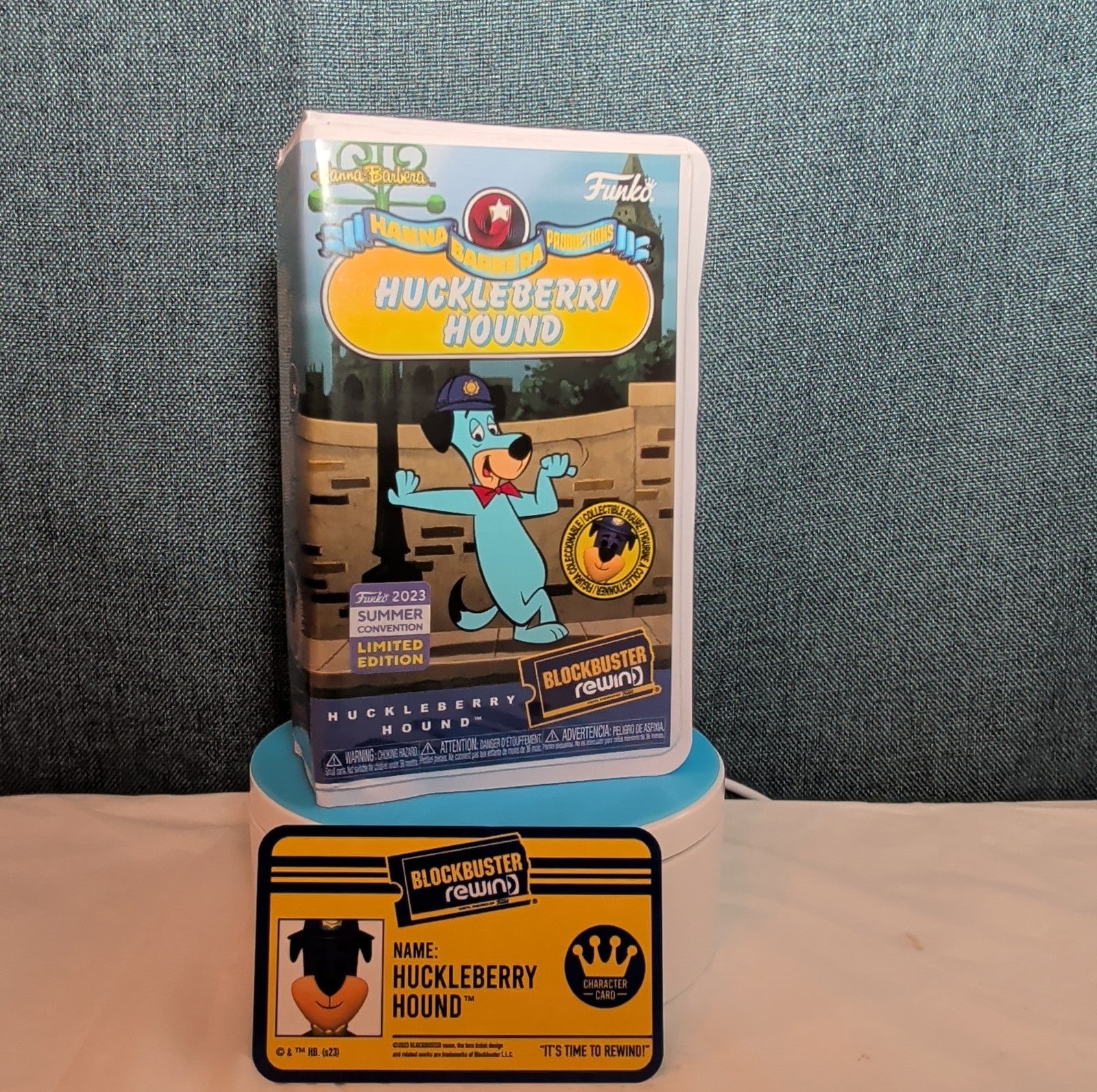 Funko REWIND Huckleberry Hound (Officer) Hanna-Barbera Huckleberry Hound Common
