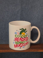 ELF Christmas Movie Ceramic Coffee Mug I'm a Cotton-Headed Ninny-Muggins 20 oz