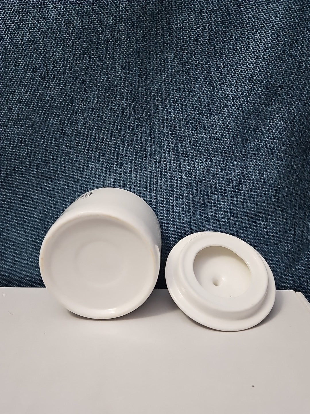 Ceramic Sugar Bowl with Lid | "Sugar & Spice"