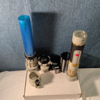 Star Wars Hasbro LFL 2007 Build Your Own Lightsaber Set Obi-Wan Blue TESTED WORK
