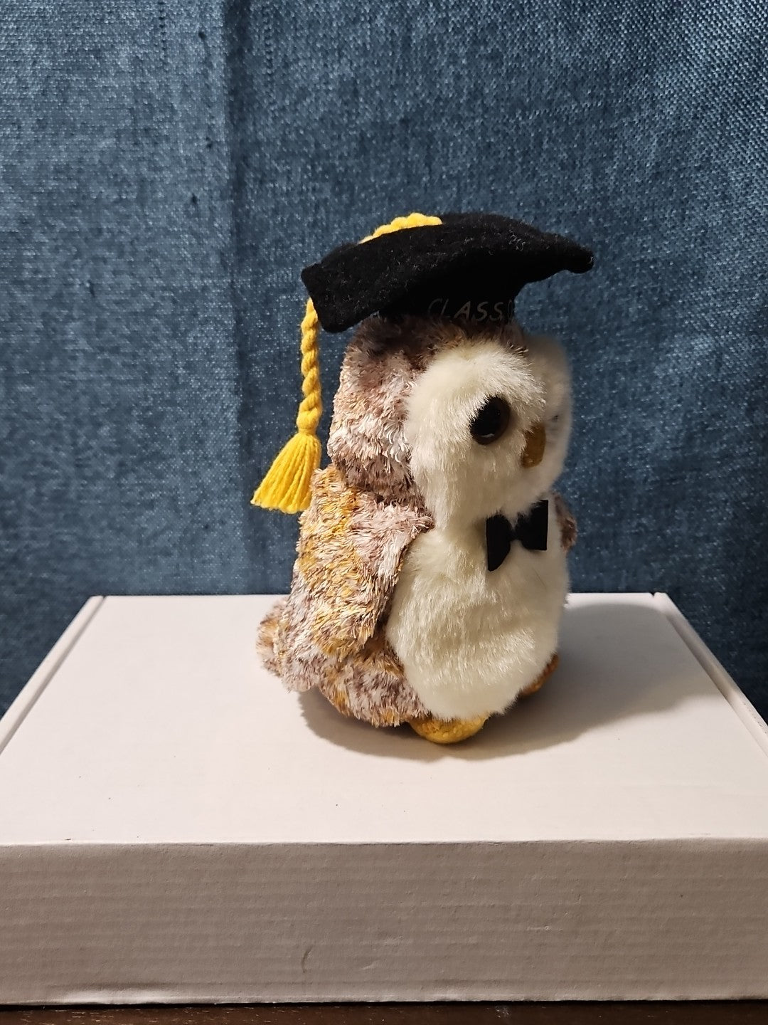 Ty Beanie Baby Smarter the Owl | Class of 2002 Graduation Gift | Retired Plush