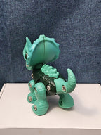 Take Apart Dinosaur Triceratops Figure Only | Green DIY Building Toy