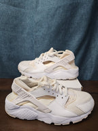 Nike Air Huarache Triple White GS 654275-110 Size 6.5Y | Women's 8 | Retro