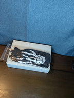 Kids Grim Reaper Phantom Halloween Costume L Ghost Scythe Glowing Eyes Chain Boy