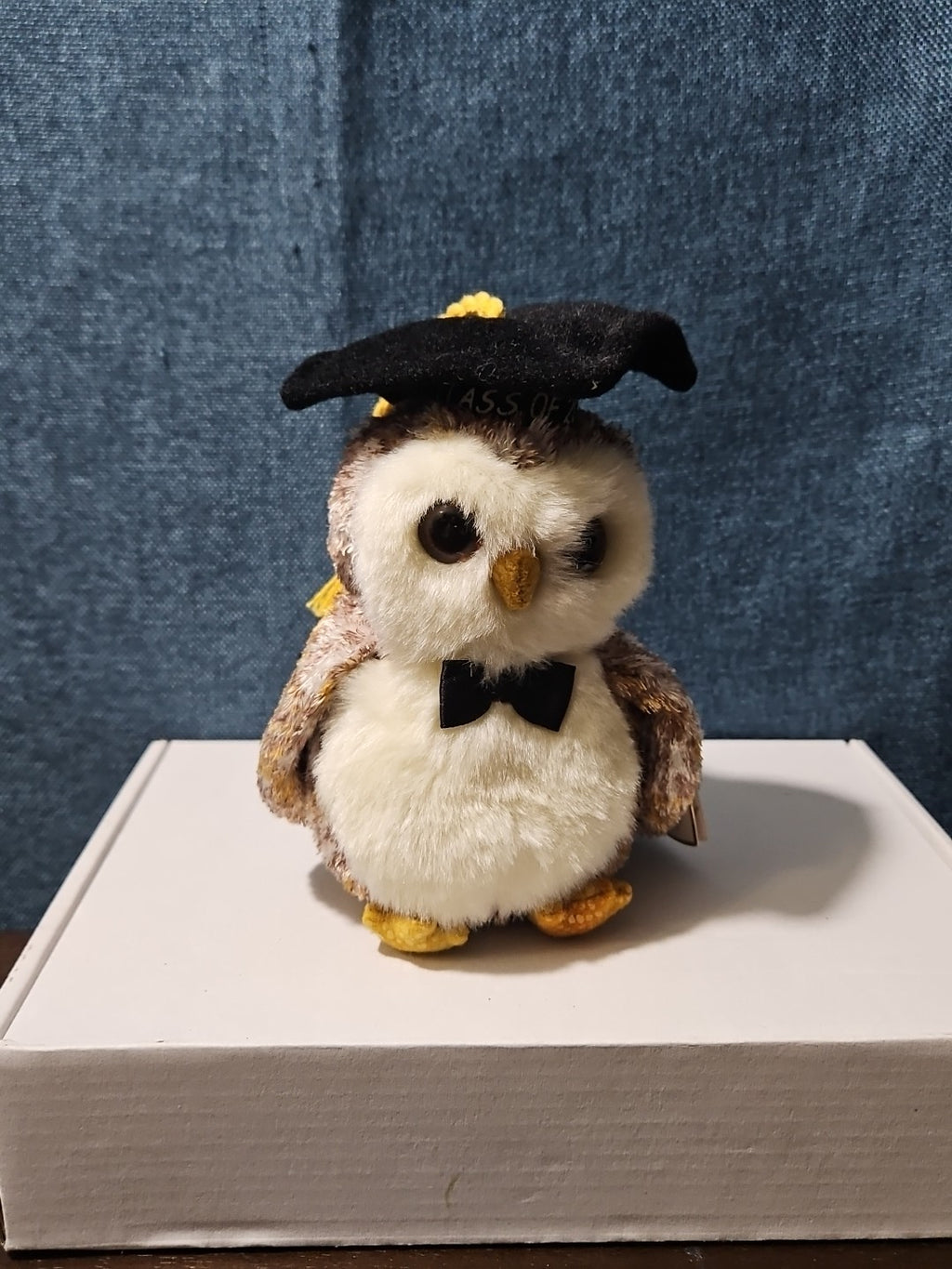 Ty Beanie Baby Smarter the Owl | Class of 2002 Graduation Gift | Retired Plush