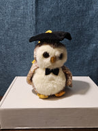 Ty Beanie Baby Smarter the Owl | Class of 2002 Graduation Gift | Retired Plush