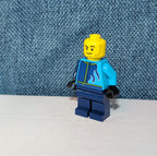 LEGO City Monster Truck Driver Minifigure cty1760 Flame Racing Jacket Loose