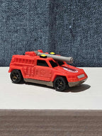 1997 McDonald's Hot Wheels FIRE TRUCK #5 Red Rescue Vehicle 90s Vintage Loose