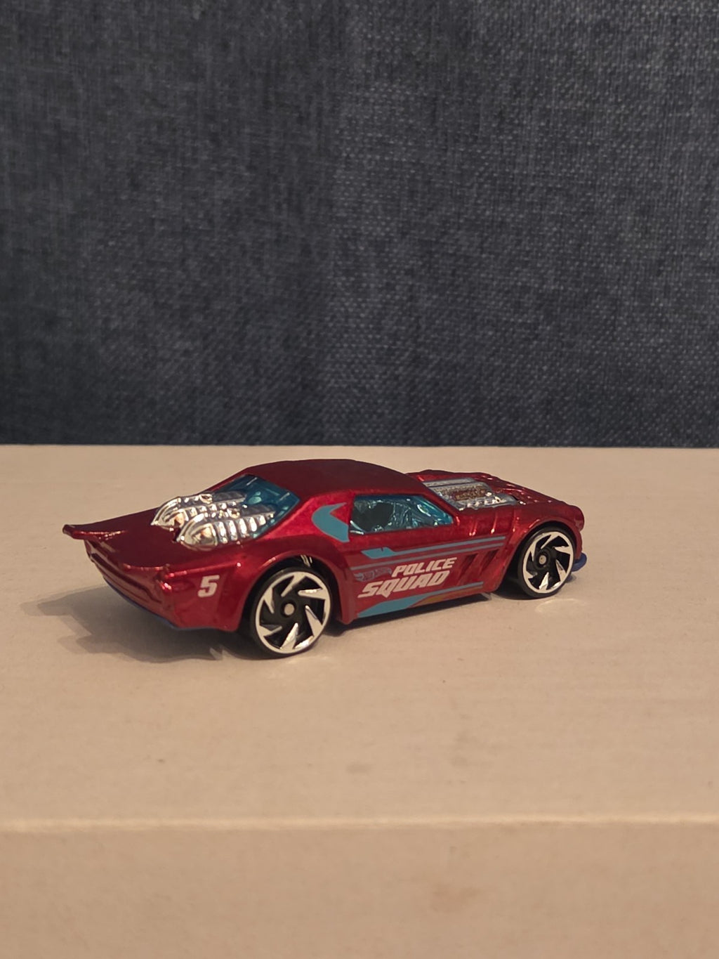 Hot Wheels Night Shifter Police Squad Red Metallic  HW City Loose 1:64 Car