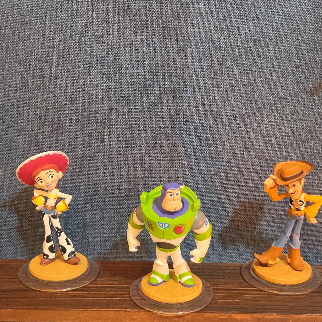 Disney Infinity Toy Story Buzz Woody Jessie Figures Lot 3 Loose
