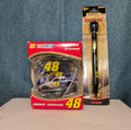 NASCAR Jimmie Johnson 48 Ornament & Helmet Pen 2007 Trevco