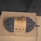 Premier Just Chenille Medley Yarn Navy Blue Lot 202 Bulky 5 Polyester