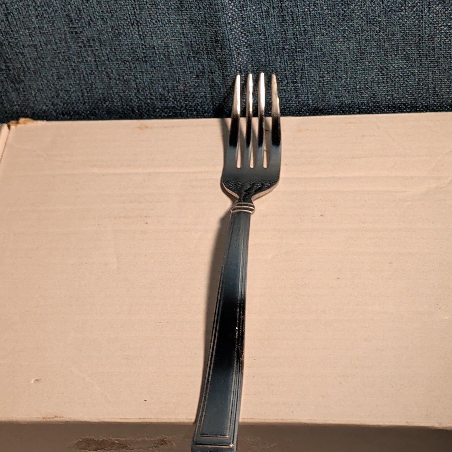 Set of 5 Hampton Silversmiths PORTFOLIO Glossy Forks | 18/0 Stainless 208