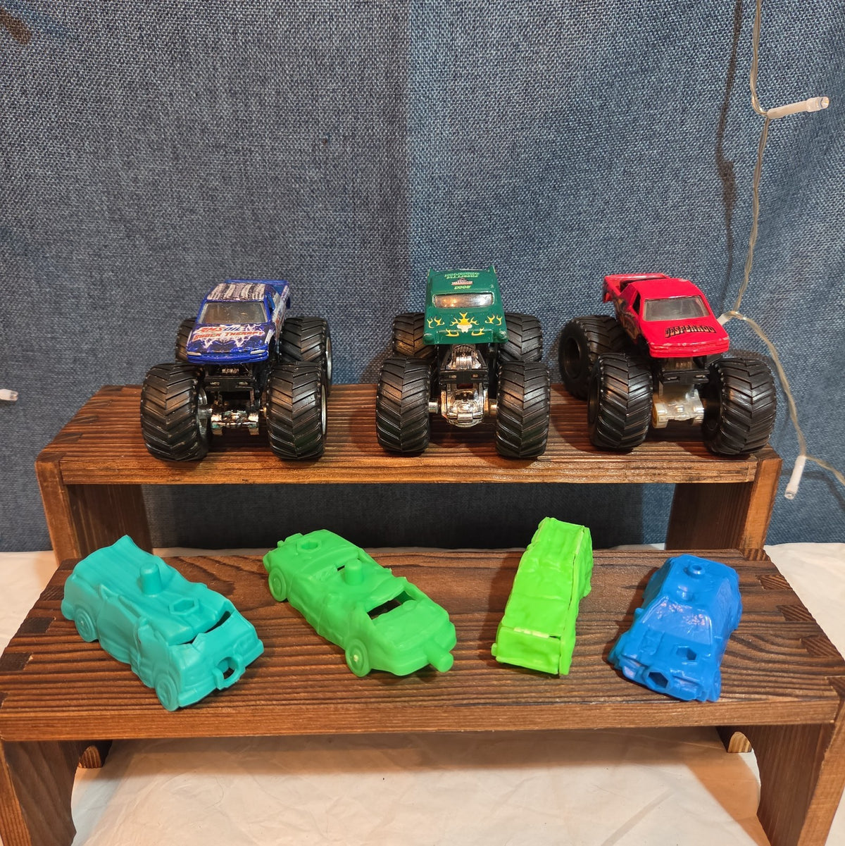Hot Wheels Monster Jam Sudden Impact King Krunch Desperado Lot 3 Diecast Y2K