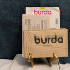 Burda 7525 Men's Shirt Pattern Button Up Tuxedo Bib Band Collar SZ 34-44 UNCUT