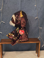Limited TY Flippables Dangler Sloth 9" Sequin Plush WT