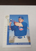 2000 Topps Gallery - Students of the Game Corey Patterson #122