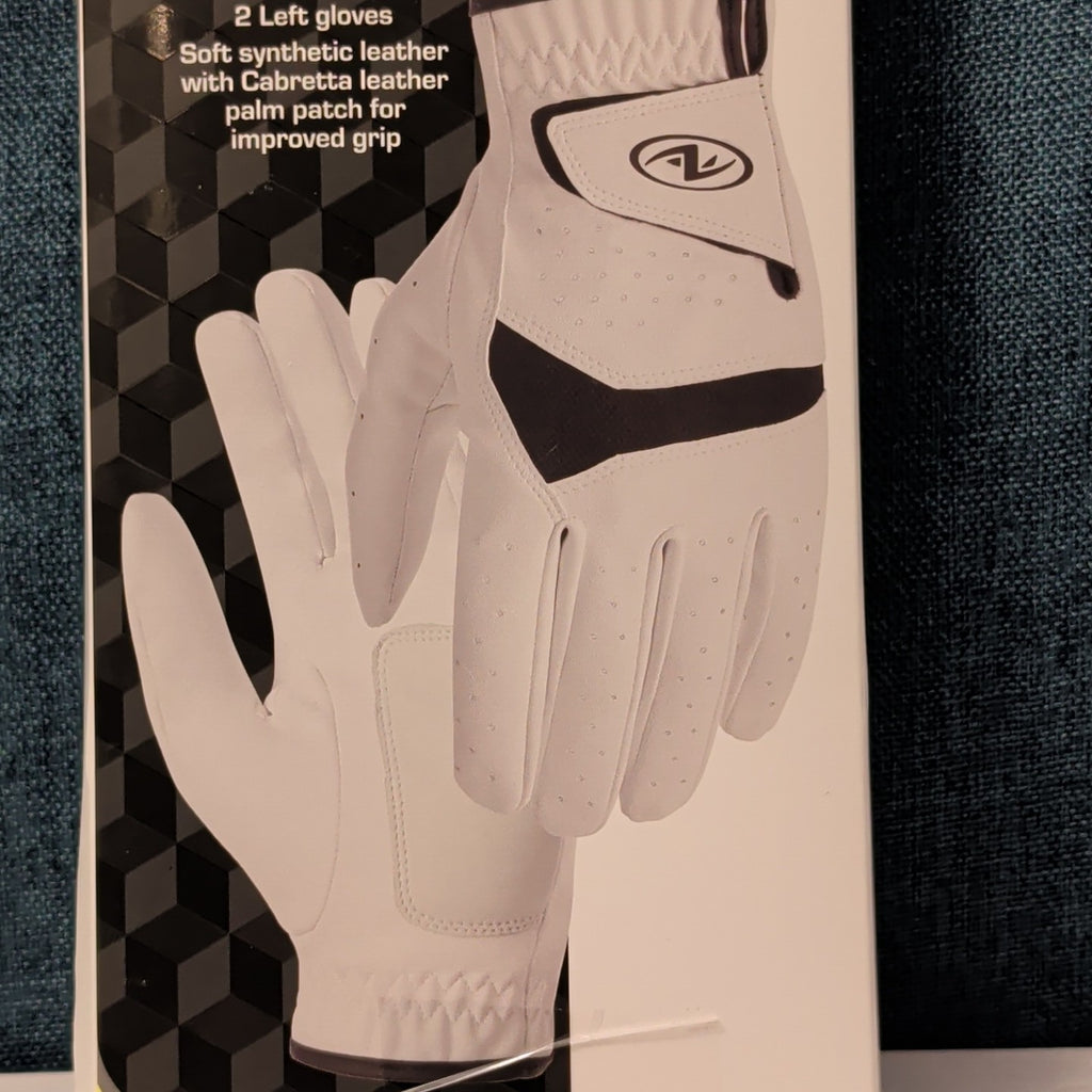 NEW Athletic Works Performance Golf Gloves 2-Pack | Size L | 2 Left Hand Gloves