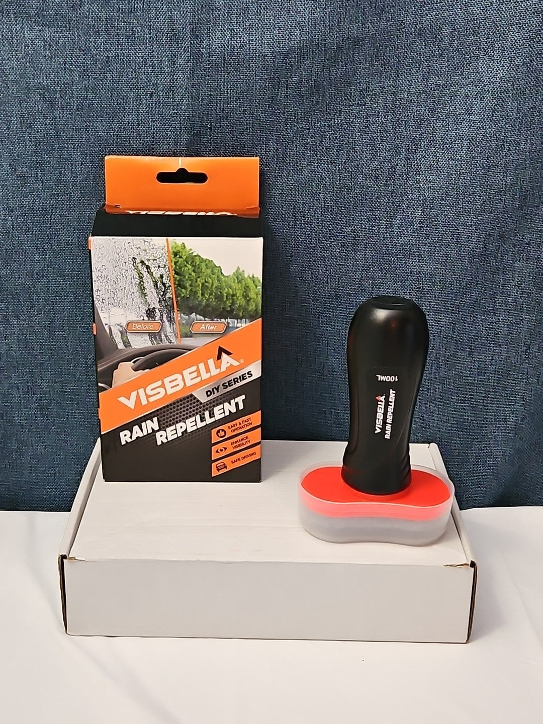 Visbella Rain Repellent DIY Kit 100ml | Hydrophobic Glass Coating Shield