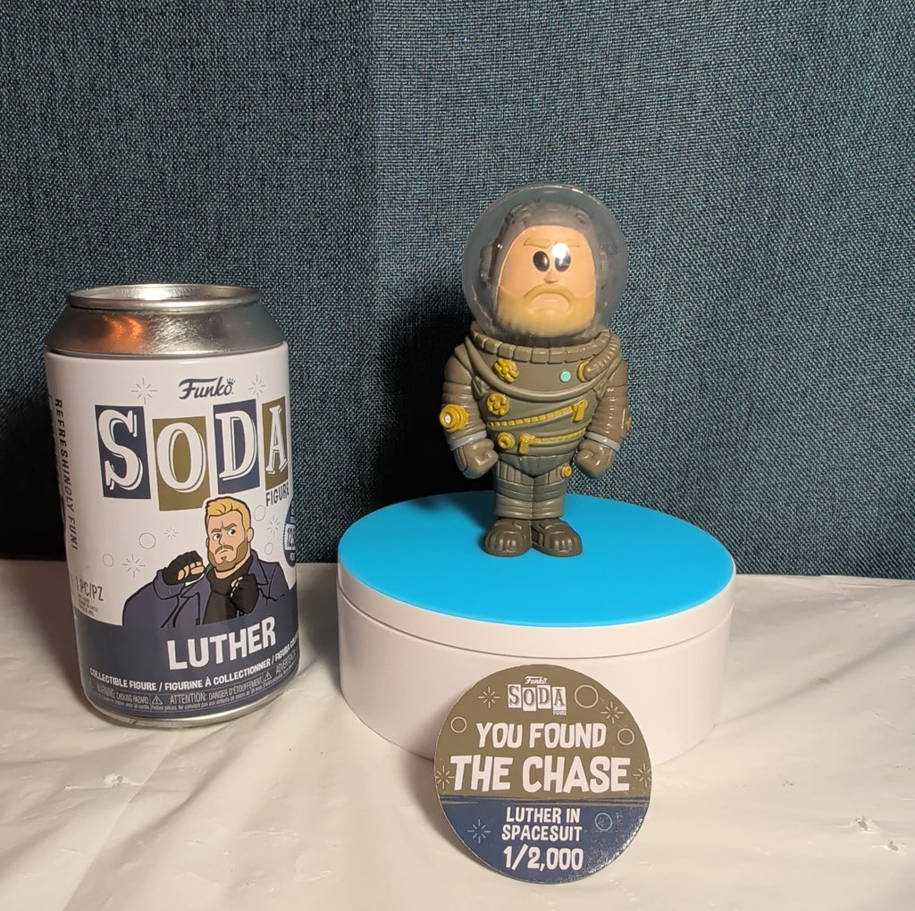 Funko Soda Luther Spacesuit Chase Vinyl Figure 1/2000