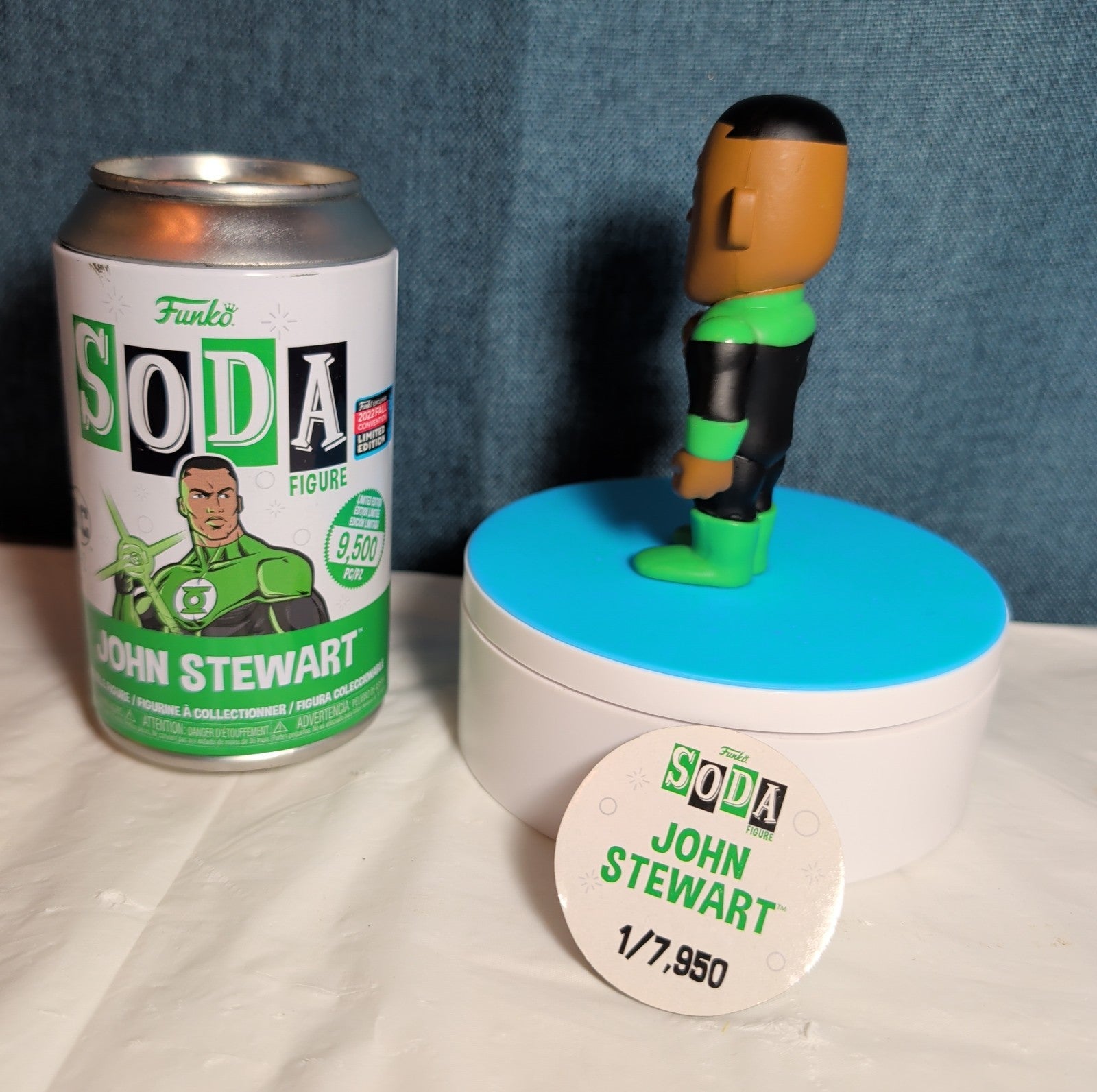 Funko Soda Green Lantern John Stewart Vinyl Figure NYCC 2022