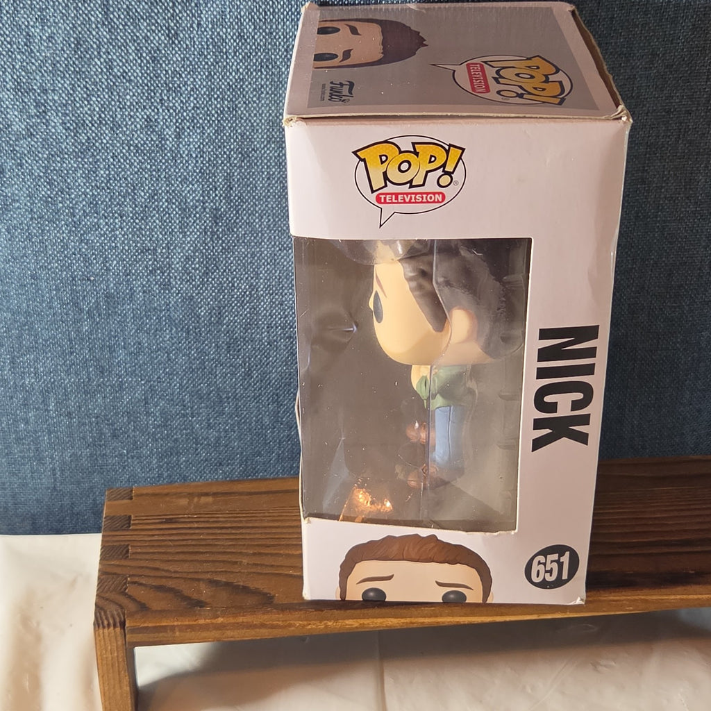 Funko Pop Television New Girl Nick 651 Vaulted Vinyl Figure 2018 With Protector