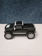 McDonald's Hummer H3T Toy Truck | 2006 Happy Meal Friction Car | Black & White