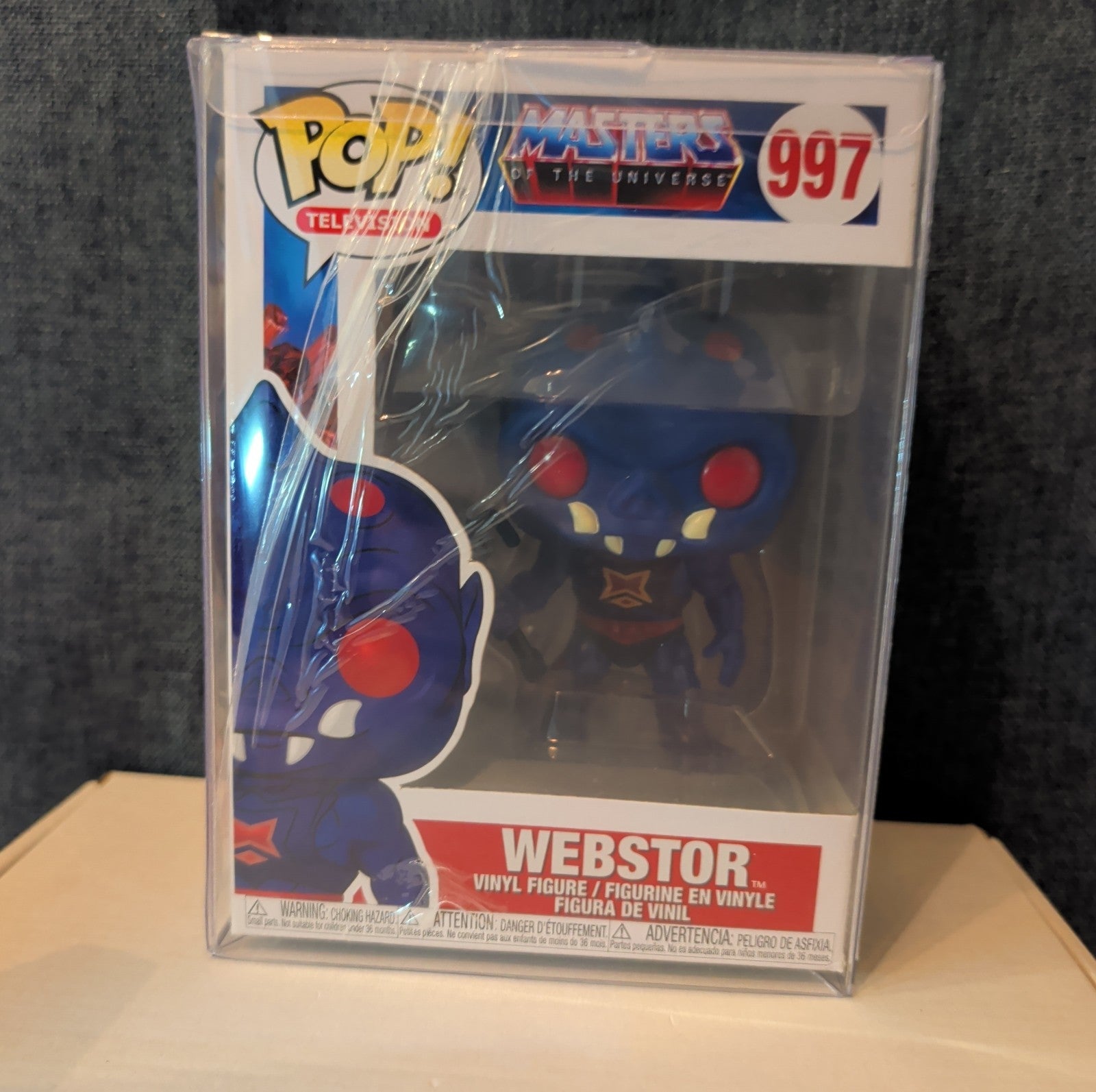 Funko Pop! TV 997 Webstor Masters of the Universe 2020 NIB with Protector