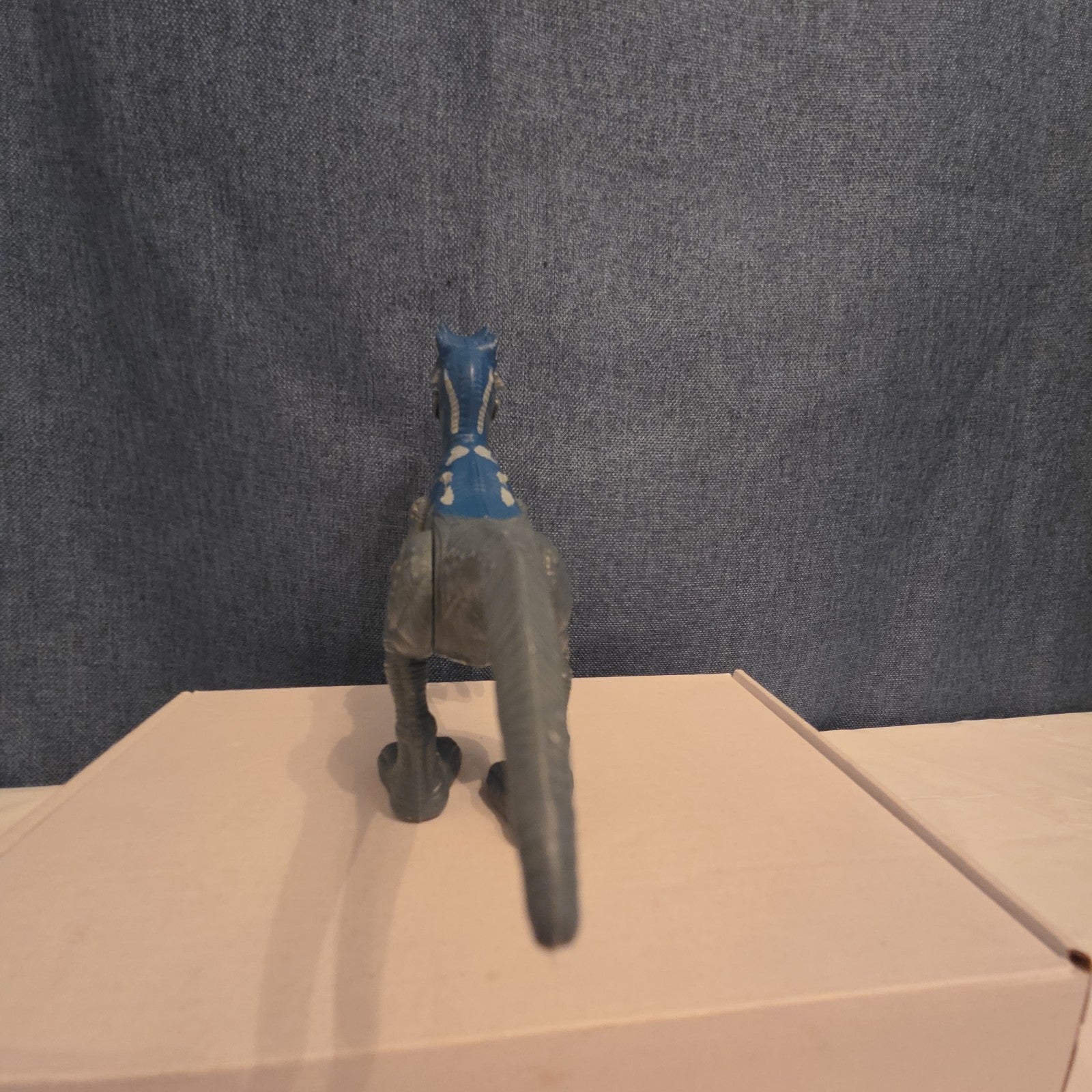 Chap Mei Dino Valley Velociraptor Figure Blue Stripe Replacement Animal Planet 7