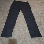 Calvin Klein Pants Womens M Black Slim Fit Ankle Stretch Elastic
