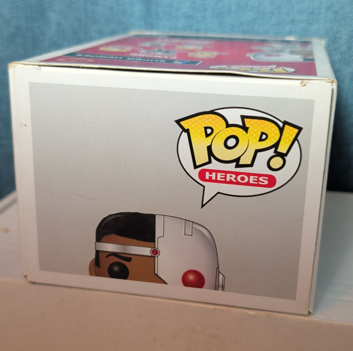 Funko Pop Heroes Cyborg 95 Vinyl Figure DC Comics NIB with Protector