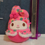 Squishmallows Sanrio My Melody Holiday Ornament Plush