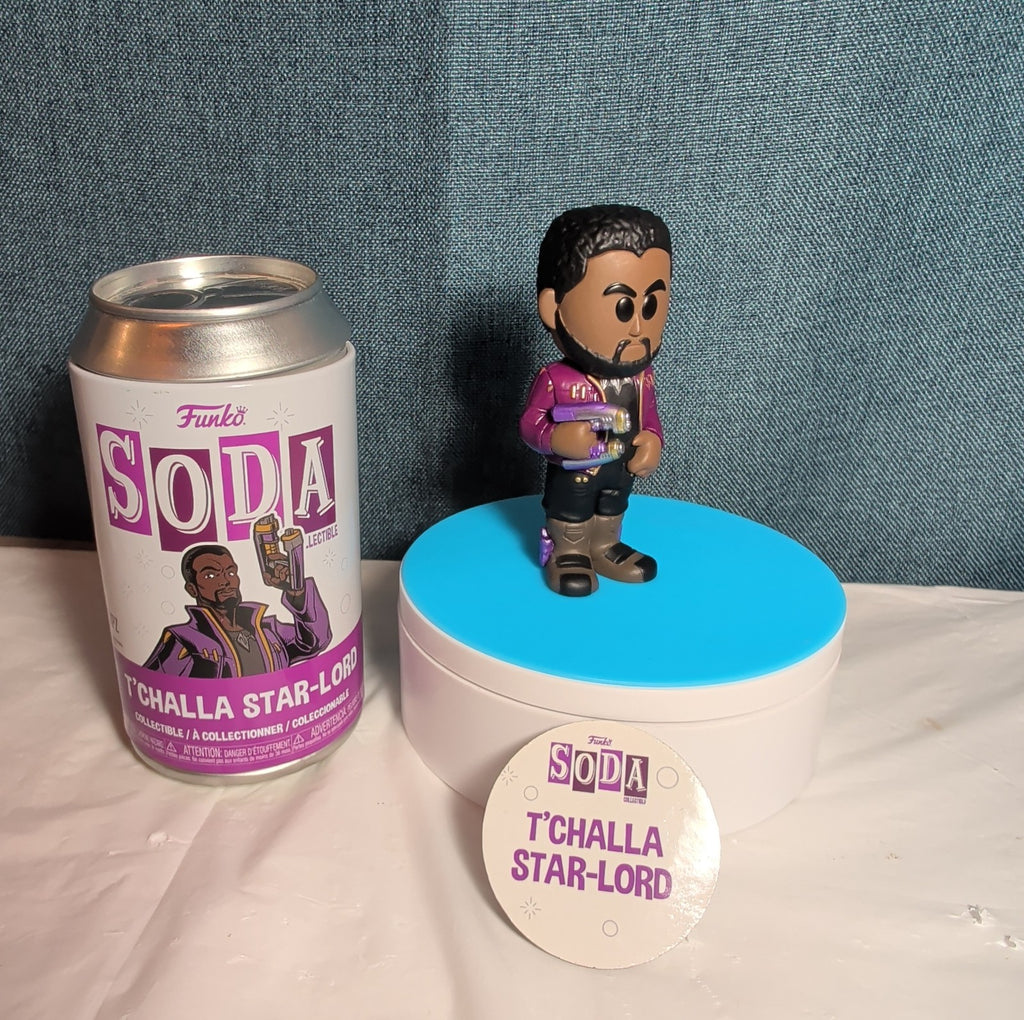Funko Soda T'Challa Star-Lord Marvel What If Vinyl Figure