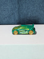 Hot Wheels Technetium Green Diecast Car | Nitrobot Attack Set Exclusive | Track