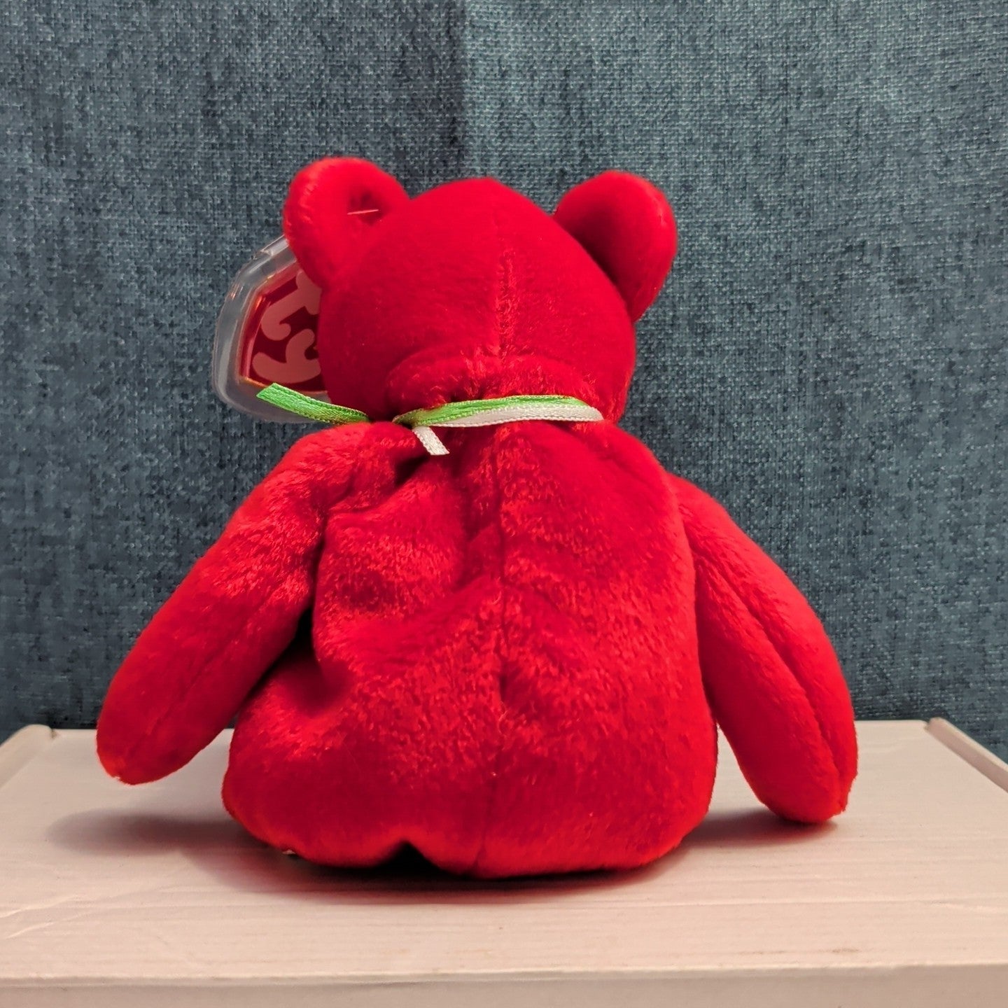 ​Ty Beanie Baby Osito Mexico Red Bear 1999 Retired Flag Chest Mint Tags 04244