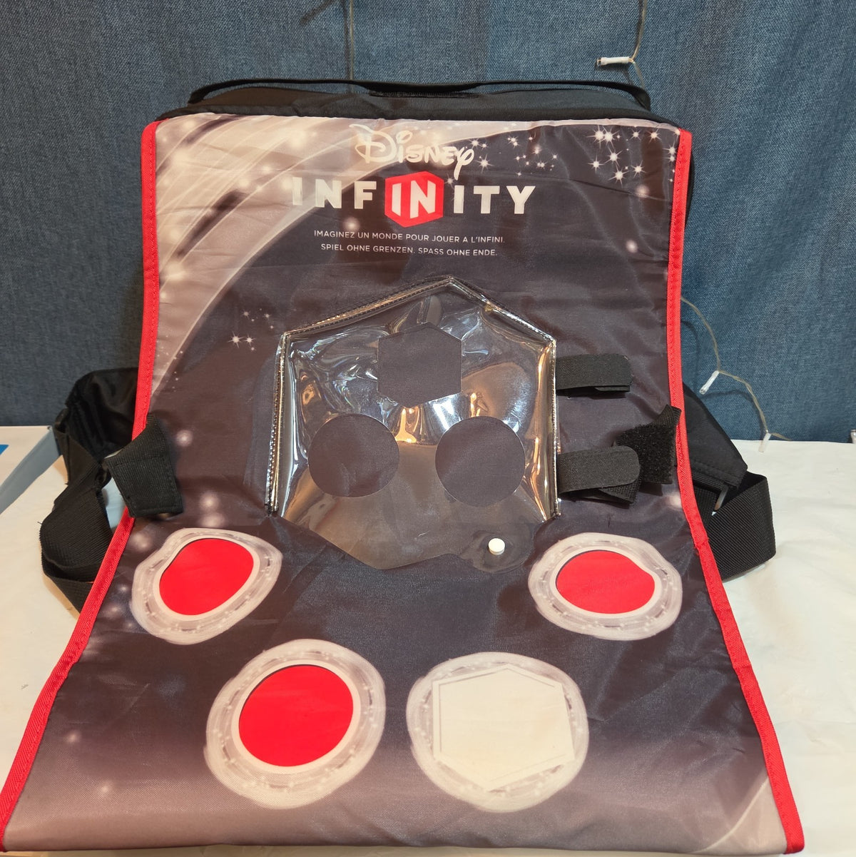 PDP Disney Infinity Play Zone Messenger Bag Fold Out Mat Y2K