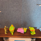 McDonalds Sanrio TMNT Happy Meal Toy Lot 4 Plastic Figures 2025