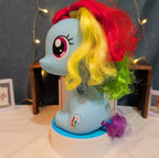 Hasbro My Little Pony Rainbow Dash 9" Glitter Wings Sitting 2018
